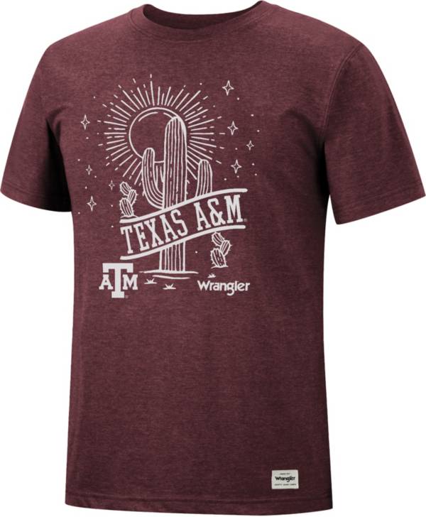 Wrangler Men's Texas A&M Aggies Maroon Landscape T-Shirt product image