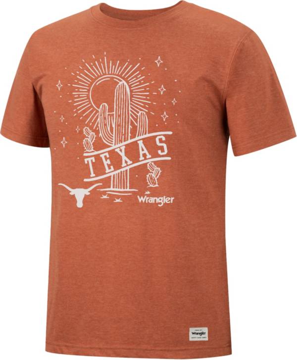 Wrangler Women's Texas Longhorns Orange Rodeo Longsleeve T-Shirt product image