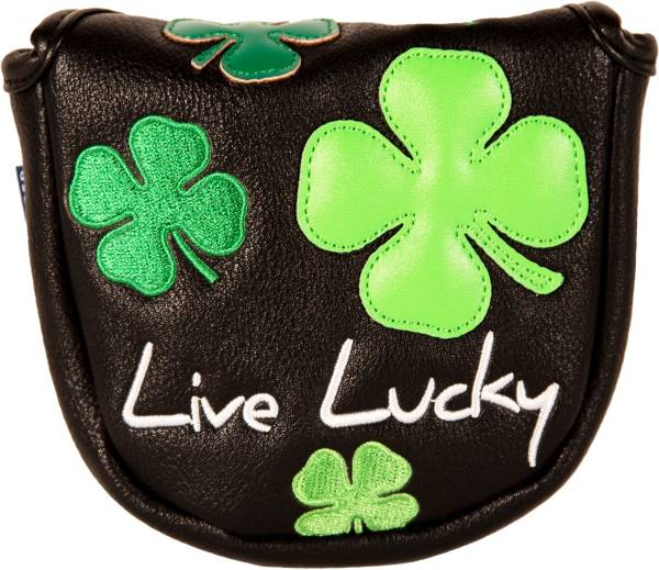 CMC Design Live Lucky Green Mallet Putter Headcover