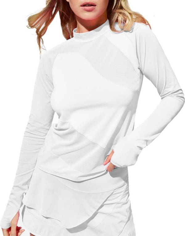 EleVen by Venus Williams Women's Wavy Long Sleeve Tennis Top product image
