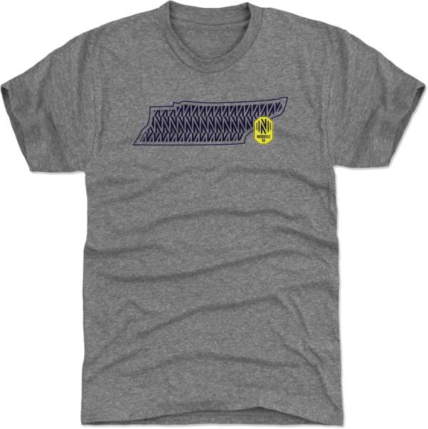 500 Level NSHSC Ten Map Grey T-Shirt product image