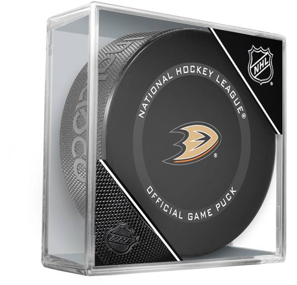 Inglasco Inc. Anaheim Ducks '21-'22 Official Game Puck