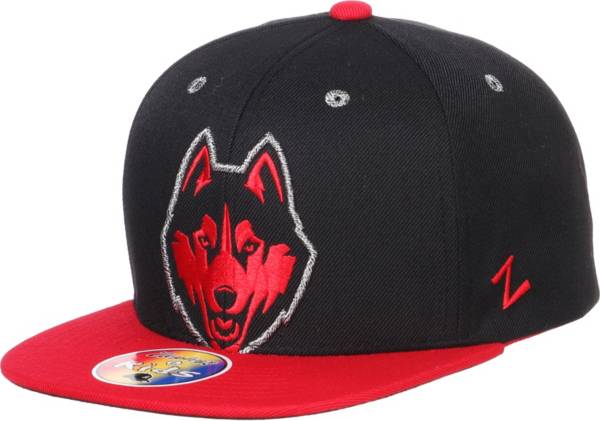 Zephyr Youth UConn Huskies Blue Alphaboy Fitted Hat