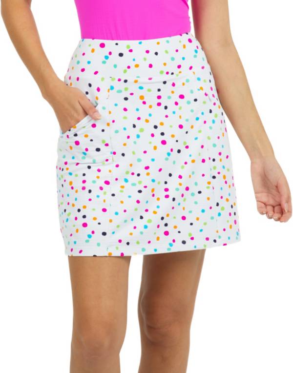 IBKUL Women's 18" Evelyn Print Golf Skort