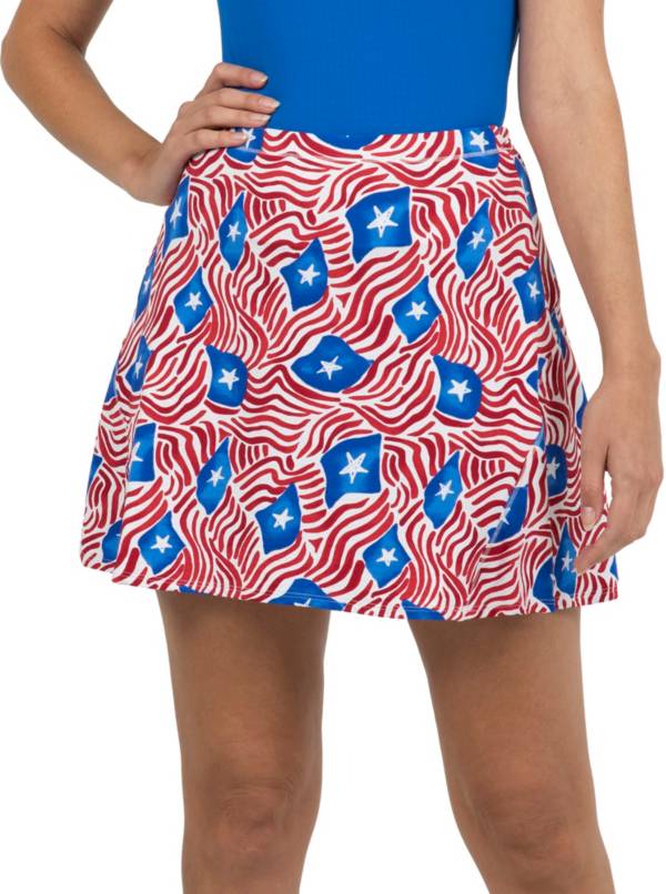 IBKUL Women's Rylee Print Golf Skort