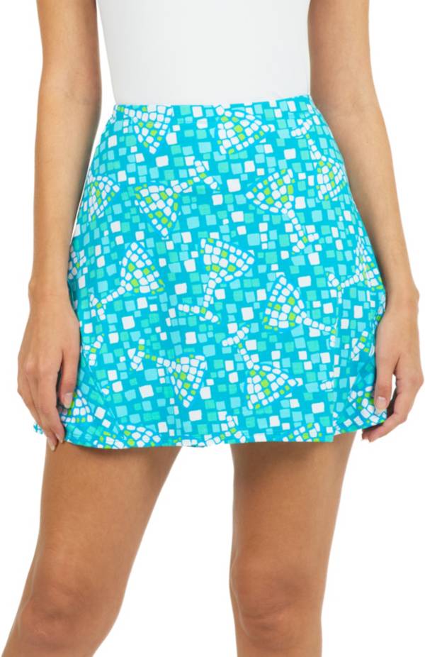 IBKUL Women's Mosaic Print Golf Skort