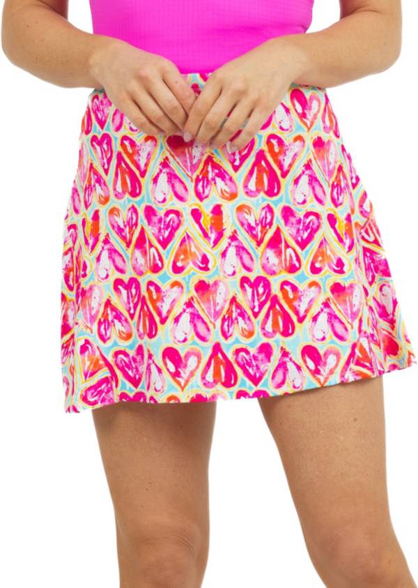 IBKUL Women's Audrey Print Golf Skort