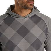 FootJoy Men's Tonal Plaid Fleece Pullover Golf Hoodie product image