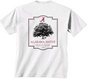 New World Graphics Men's Alabama Crimson Tide Rooted White T-Shirt product image
