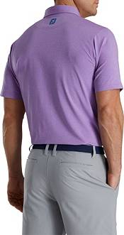 FootJoy Men's Feeder Stripe Lisle Buttondown Collar Golf Polo product image