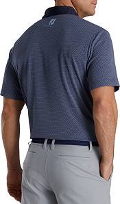 FootJoy Men's Jacquard Dot Lisle Self Collar Golf Polo product image