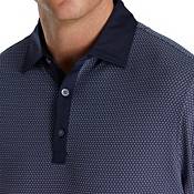 FootJoy Men's Jacquard Dot Lisle Self Collar Golf Polo product image