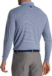 FootJoy Men's Feeder Stripe Jersey Buttondown Collar Golf Polo