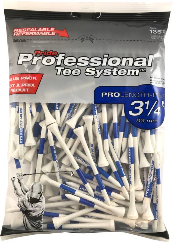 Pride Sports 3.25" Golf Tees – 135-Pack