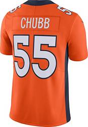 Nike Men's Denver Broncos Bradley Chubb #55 Orange Limited Jersey product image