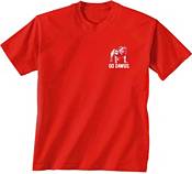 New World Graphics Men's Georgia Bulldogs Red Silhouette T-Shirt product image