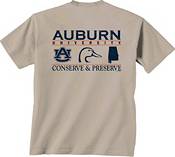 New World Graphics Men's Auburn Tigers Tan Ducks Unlimited Stacked T-Shirt product image