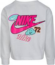 Nike Little Girls' Sportswear Sticker Logo Crewneck Sweatshirt product image