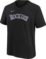 Nike Youth Colorado Rockies Ryan McMahon #24 Black T-Shirt product image