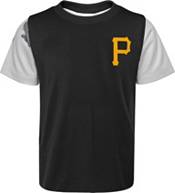 MLB Team Apparel Youth Pittsburgh Pirates Black Practice T-Shirt product image