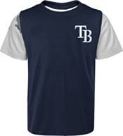 MLB Team Apparel Youth Tampa Bay Rays Navy Practice T-Shirt product image