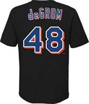 Outerstuff Youth New York Mets Jacob deGrom #48 Black T-Shirt product image