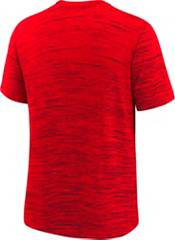 Nike Youth Boys' Los Angeles Angels Red Authentic Collection Velocity T-Shirt product image