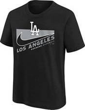 Nike Youth Boys' Los Angeles Dodgers Black Swoosh Town T-Shirt product image