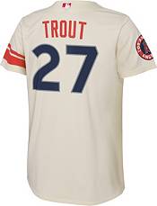 Nike Youth Los Angeles Angels Mike Trout #27 2022 City Connect Cool Base Jersey product image