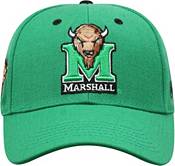 Top of the World Men's Marshall Thundering Herd Green Triple Threat Adjustable Hat product image