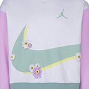 Jordan Girls' Swoosh Wrap Floral Hoodie product image