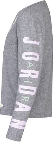 Jordan Girls' Floral Jumpman Long Sleeve Shirt product image