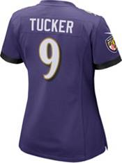 Nike Women's Baltimore Ravens Justin Tucker #9 Purple Game Jersey product image