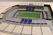 You the Fan Washington Huskies 5-Layer StadiumViews 3D Wall Art product image