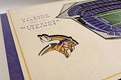 You the Fan Minnesota Vikings 5-Layer StadiumViews 3D Wall Art product image
