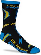 For Bare Feet Los Angeles Chargers Black to Black Socks product image