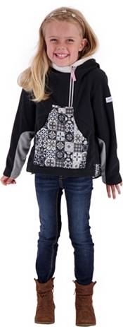 Obermeyer Girls' Aiya Half Zip Fleece Pullover Hoodie product image