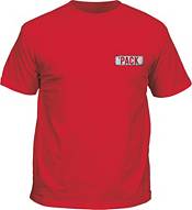 New World Graphics Men's NC State Wolfpack Red Eastbound & Raleigh Down T-Shirt product image