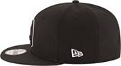 New Era Men's Atlanta Hawks Black 9Fifty Adjustable Hat product image