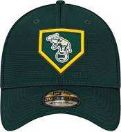 New Era Men's Oakland Athletics Green Distinct 39Thirty Stretch Fit Hat product image