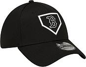 New Era Men's Boston Red Sox Black Club 39Thirty Stretch Fit Hat product image