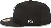 New Era Men's Chicago White Sox Black 59Fifty Fitted Hat product image