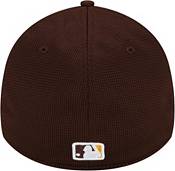 New Era Men's San Diego Padres Brown Distinct 39Thirty Stretch Fit Hat product image