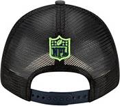 New Era Men's Seattle Seahawks 2021 NFL Draft 9Forty Graphite Adjustable Hat product image
