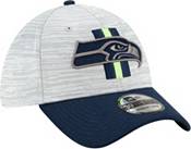 New Era Men's Seattle Seahawks Grey Sideline 2021 Training Camp 39Thirty Stretch Fit Hat product image
