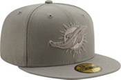 New Era Men's Miami Dolphins Color Pack 59Fifty Grey Fitted Hat product image