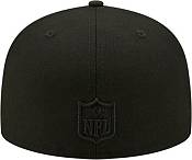 New Era Men's Cleveland Browns Color Pack 59Fifty Black Fitted Hat product image