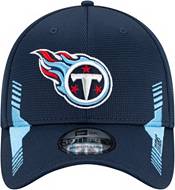 New Era Men's Tennessee Titans Navy Sideline 2021 Home 39Thirty Stretch Fit Hat product image