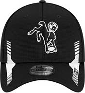 New Era Men's Indianapolis Colts Sideline 2021 Home Black 39Thirty Stretch Fit Hat product image