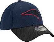 New Era Men's New England Patriots Sideline 2021 Road 39Thirty Navy Stretch Fit Hat product image